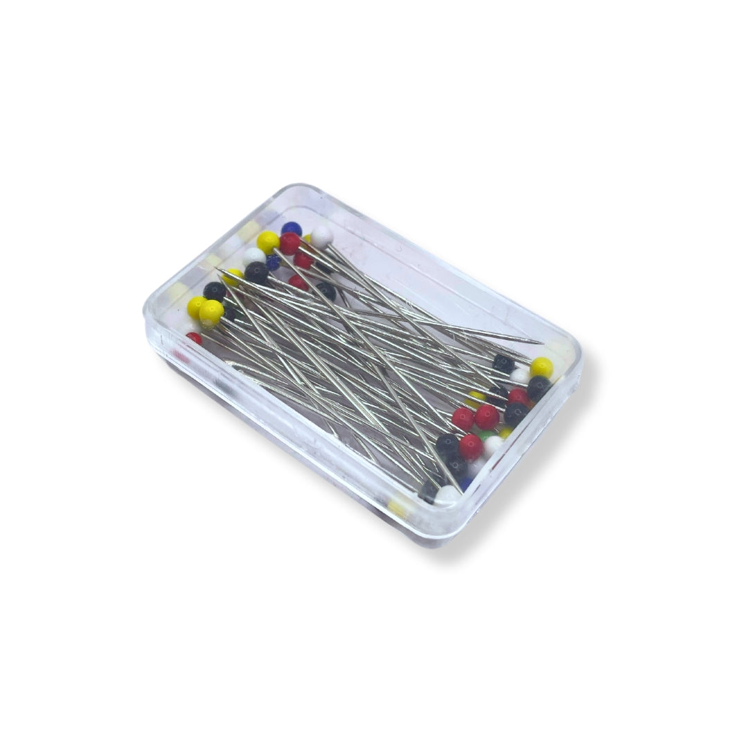 Single Size Glass Headed Dressmaking Pins