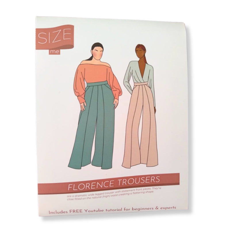 Size Me Sewing Florence Trousers Pattern Cover
