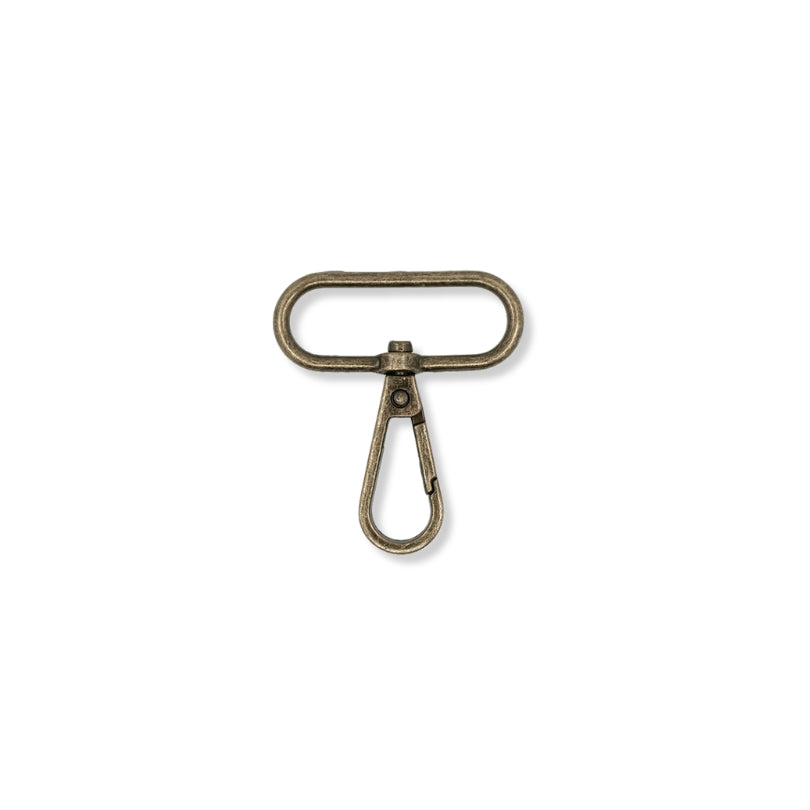 Snap Hooks 38mm Antique Brass