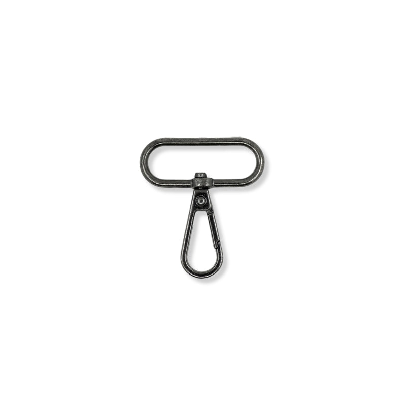 Snap Hooks 38mm Gunmetal Grey