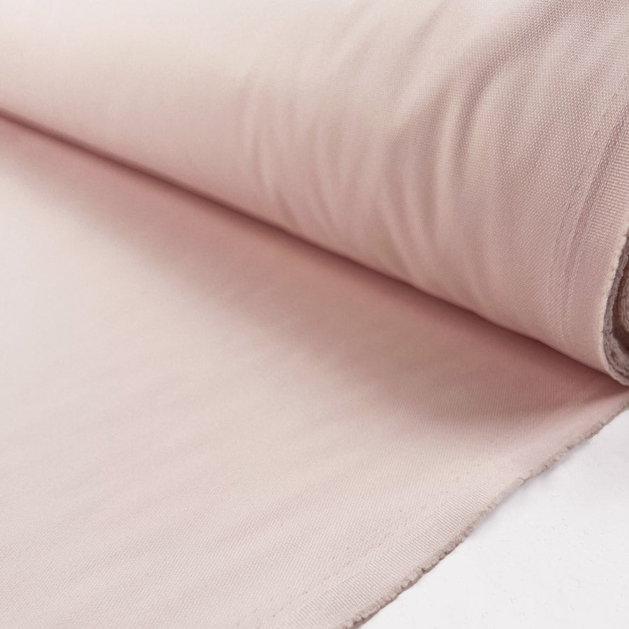 Soft Pink Tencel Lycra Lightweight Suiting Shirting Fabric Roll
