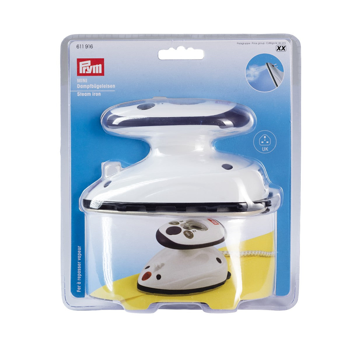 Steam Iron Mini With Uk Plug