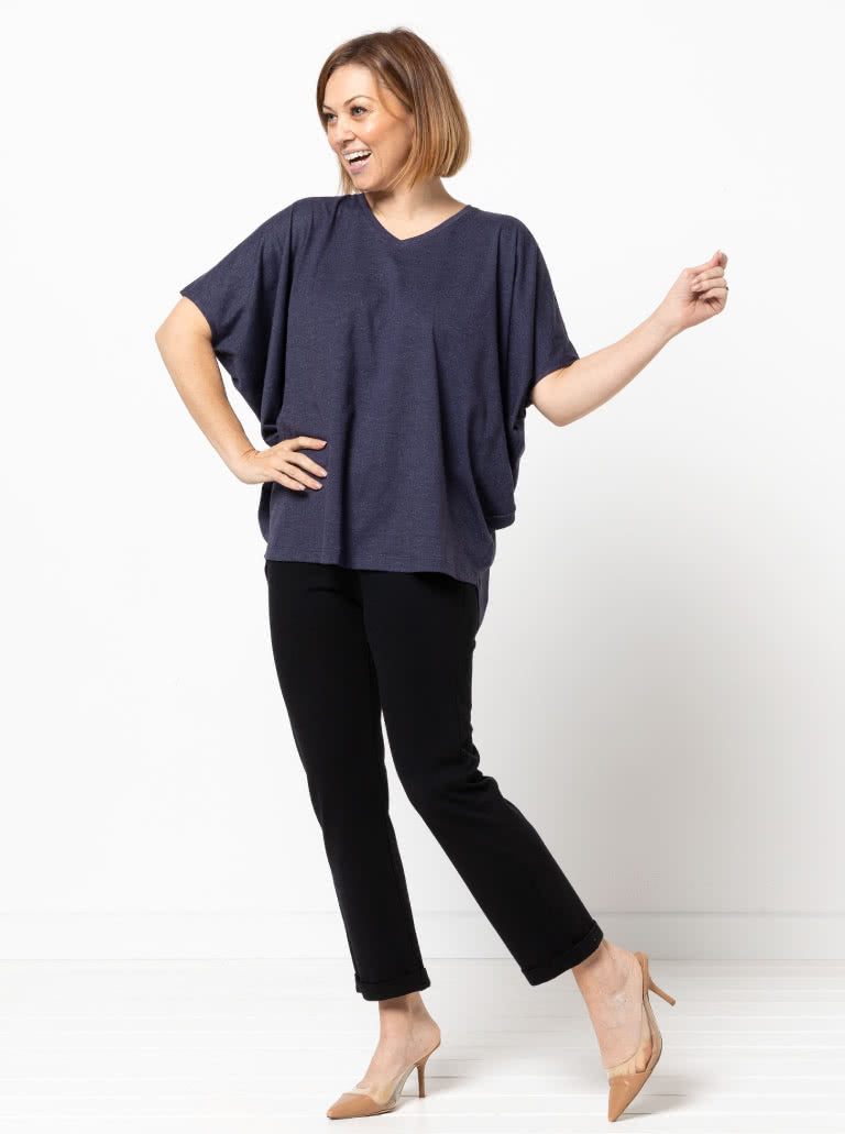 Style Arc Parker Ponte Pant Sewing Pattern 1