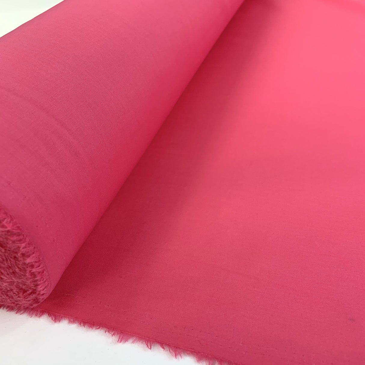 Superior Quality Plain Poly Cotton Cerise R