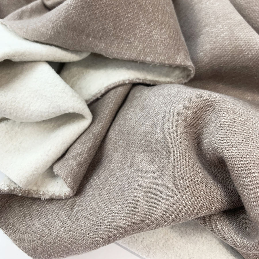 Sweatshirt Beige Cotton Elastane Knitted Jersey Fabric Close Up Dc416B4E Ed02 4Fa7 86B7 099C2F95A306