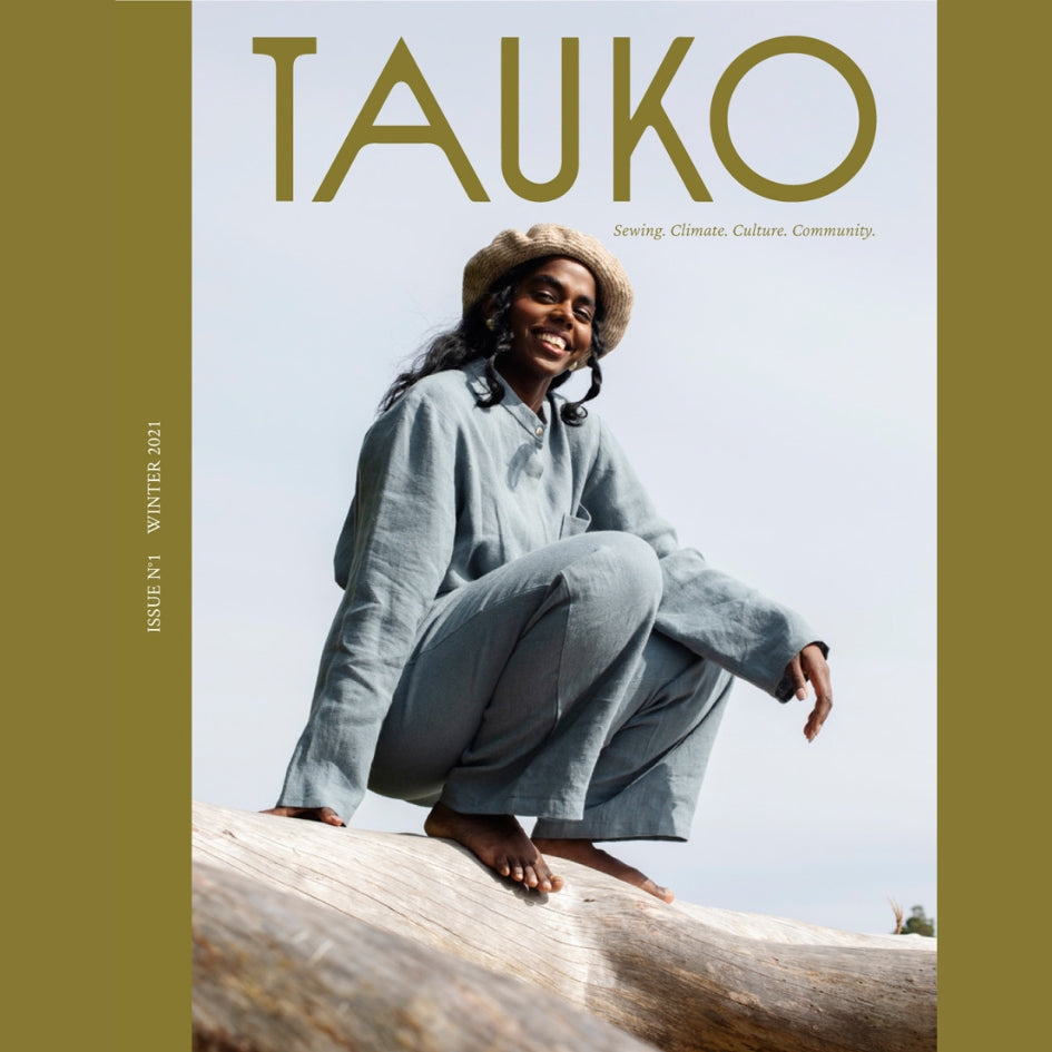 Tauko sewing pattern magazine issue no 1 cover