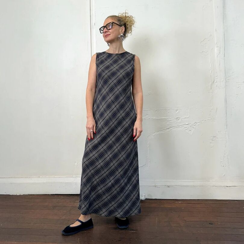 Tessuti Alessi Bias Dress Pattern Uk 16 22 6