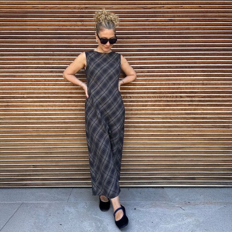Tessuti Alessi Bias Dress Pattern Uk Xxs Xl 9