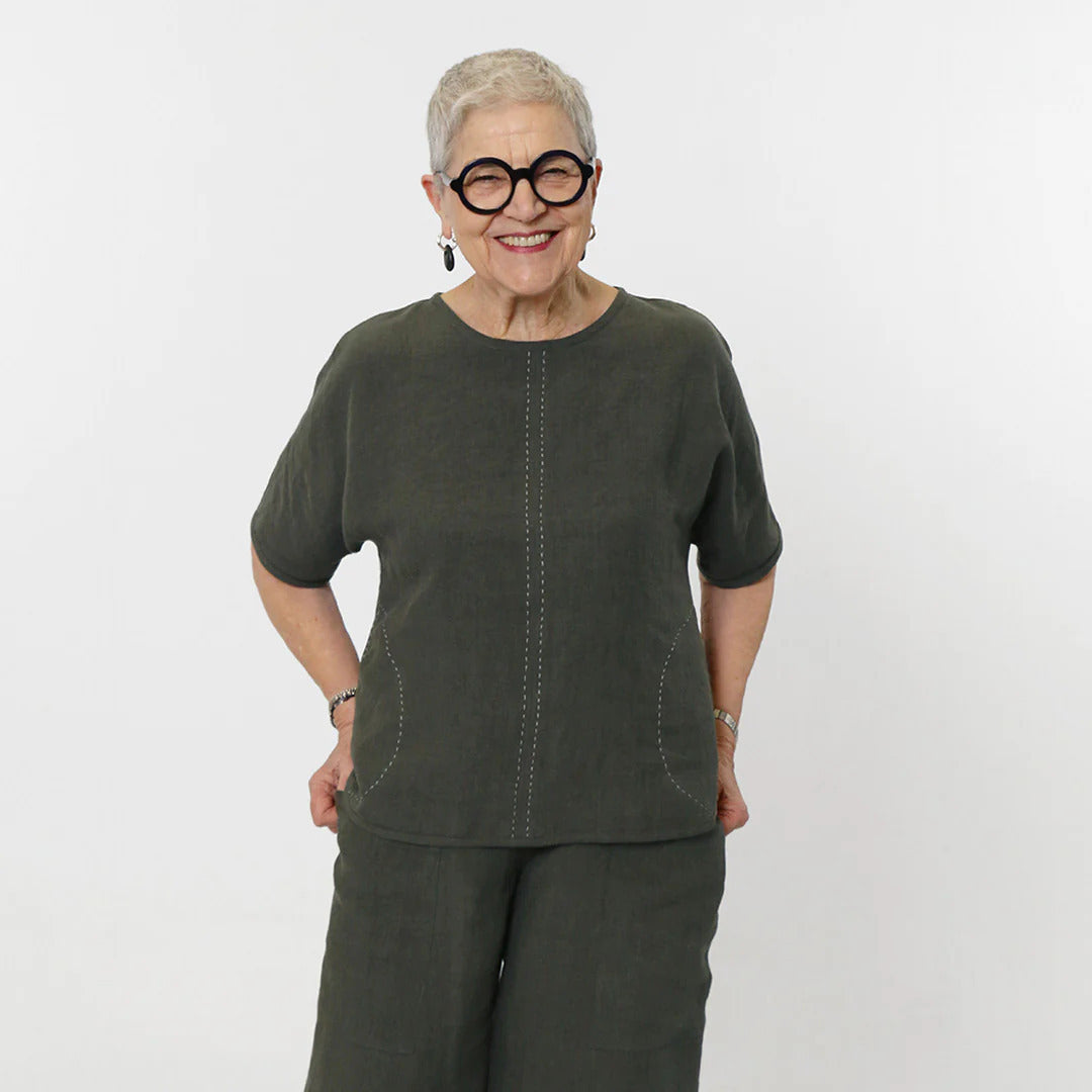 Tessuti Cora Top Sewing Pattern Uk 6 22 6