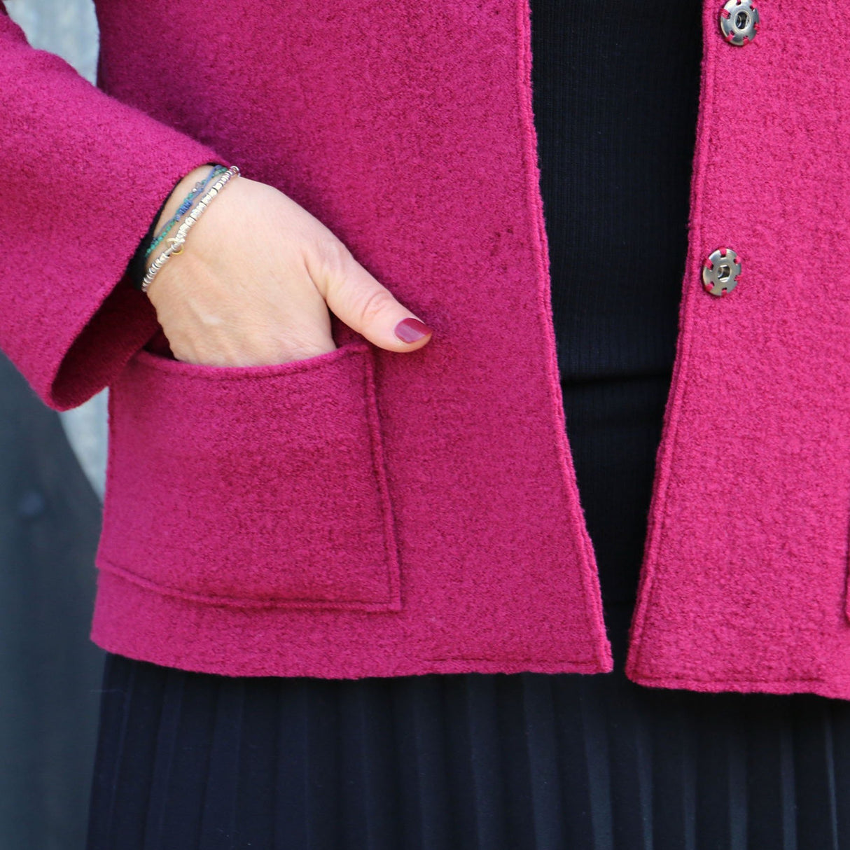 Tessuti lyon jacket pattern 1