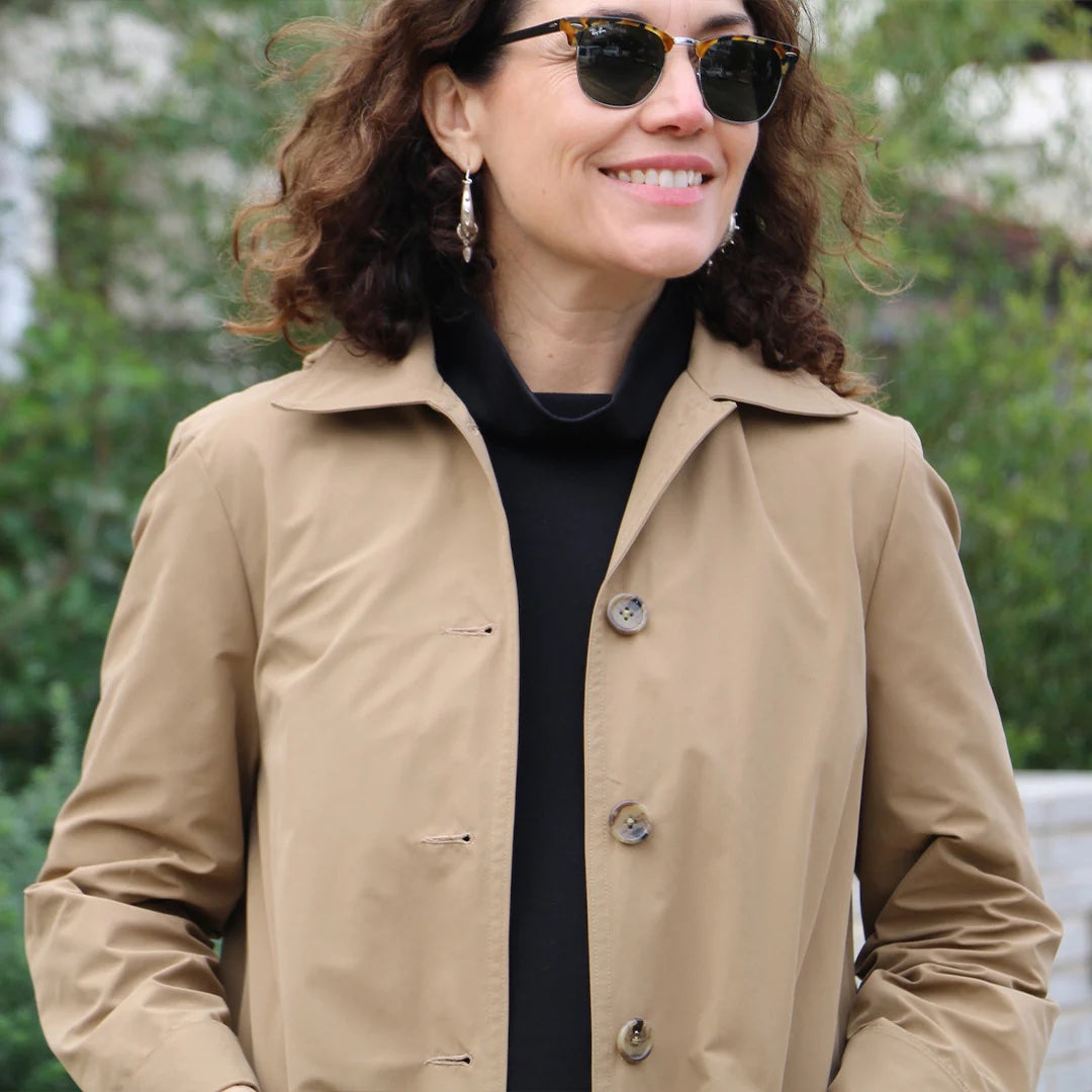 Tessuti melbourne trench coat pattern 1