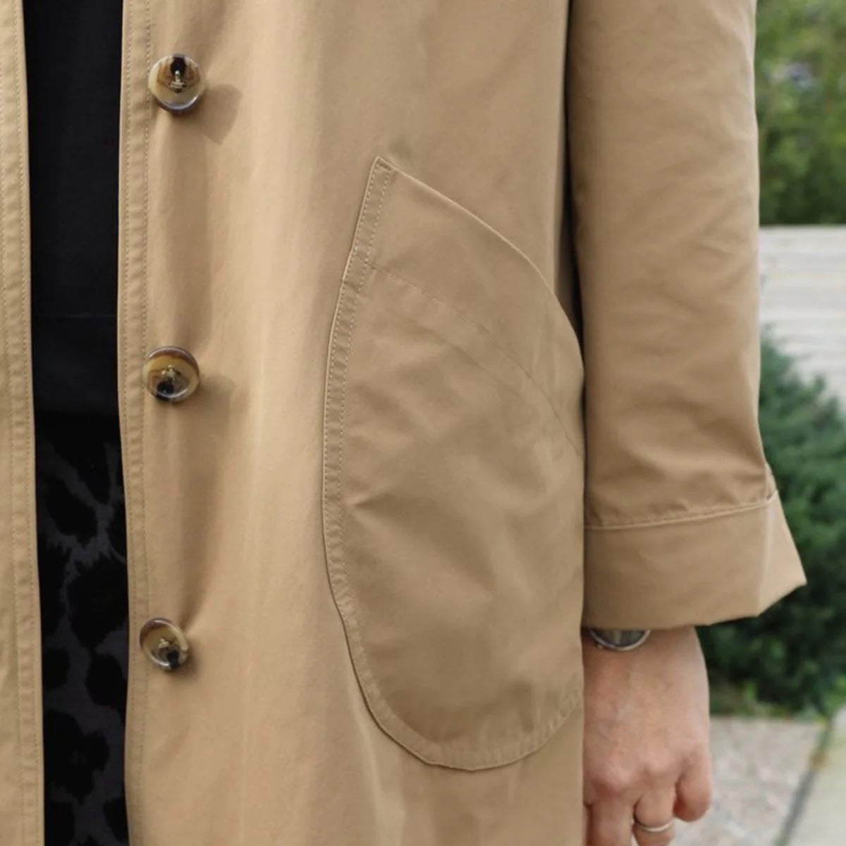 Tessuti melbourne trench coat pattern 3