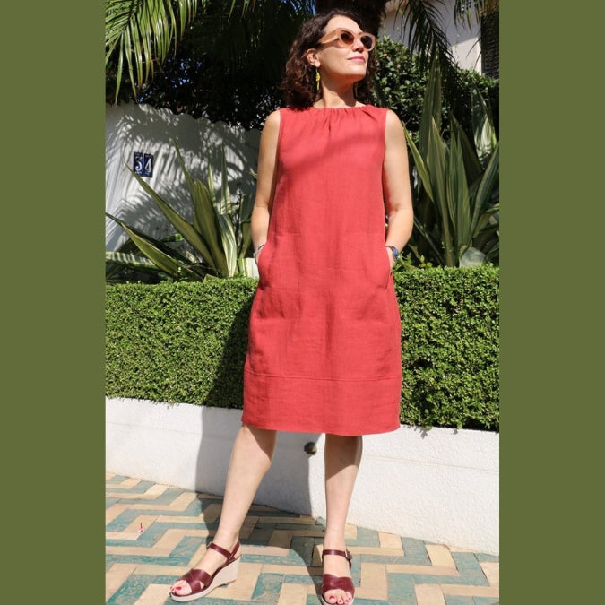 Tessuti Rae Dress Pattern Cover
