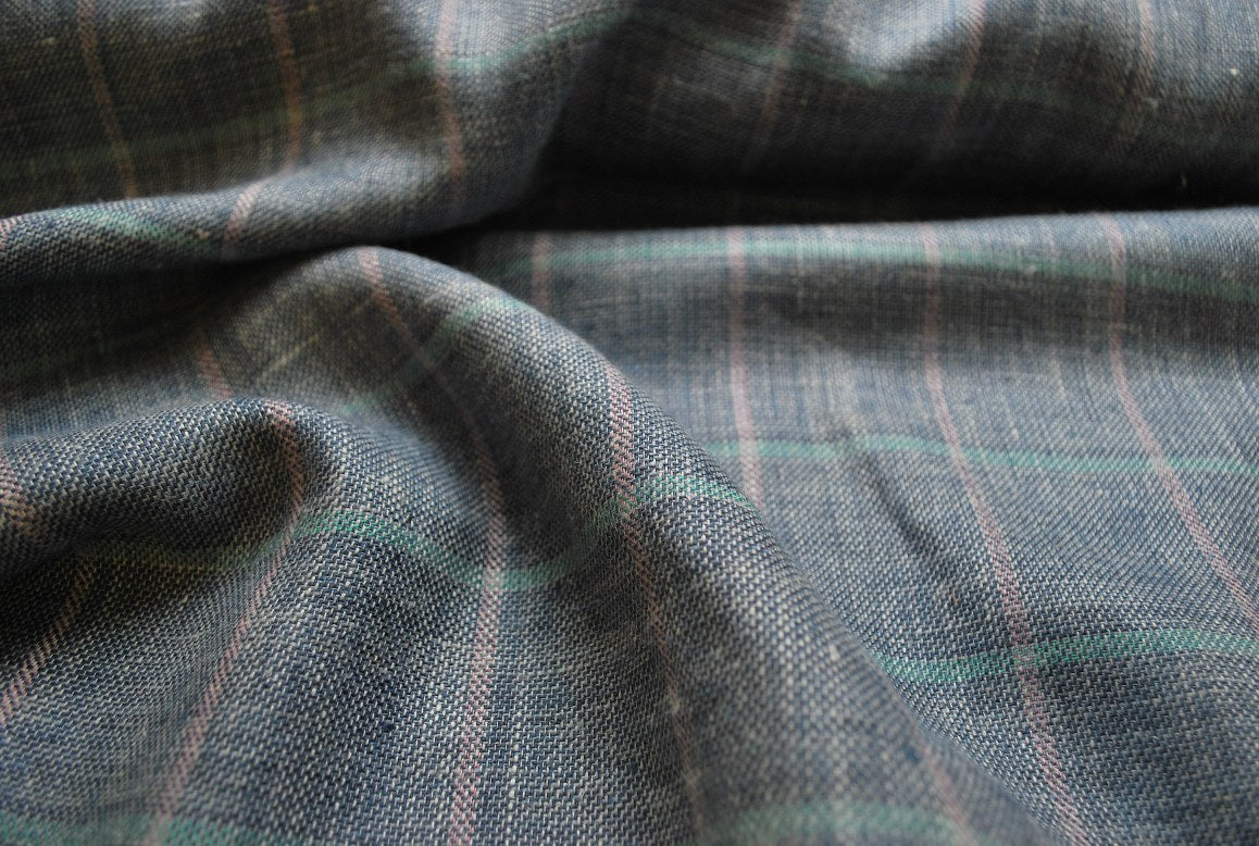 The Linen Collection Pale Air Force Blue Suiting