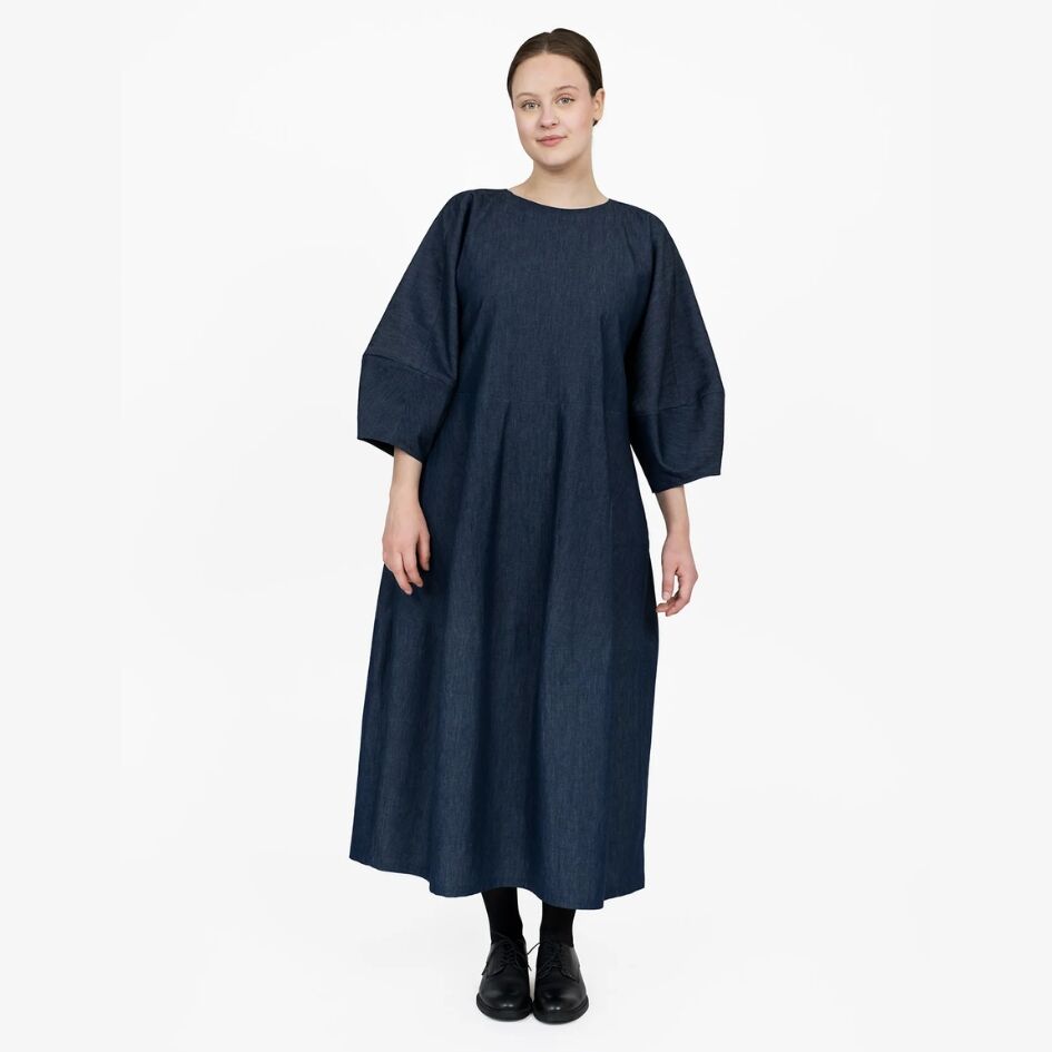 The Assembly Line Barrel Dress Pattern 1