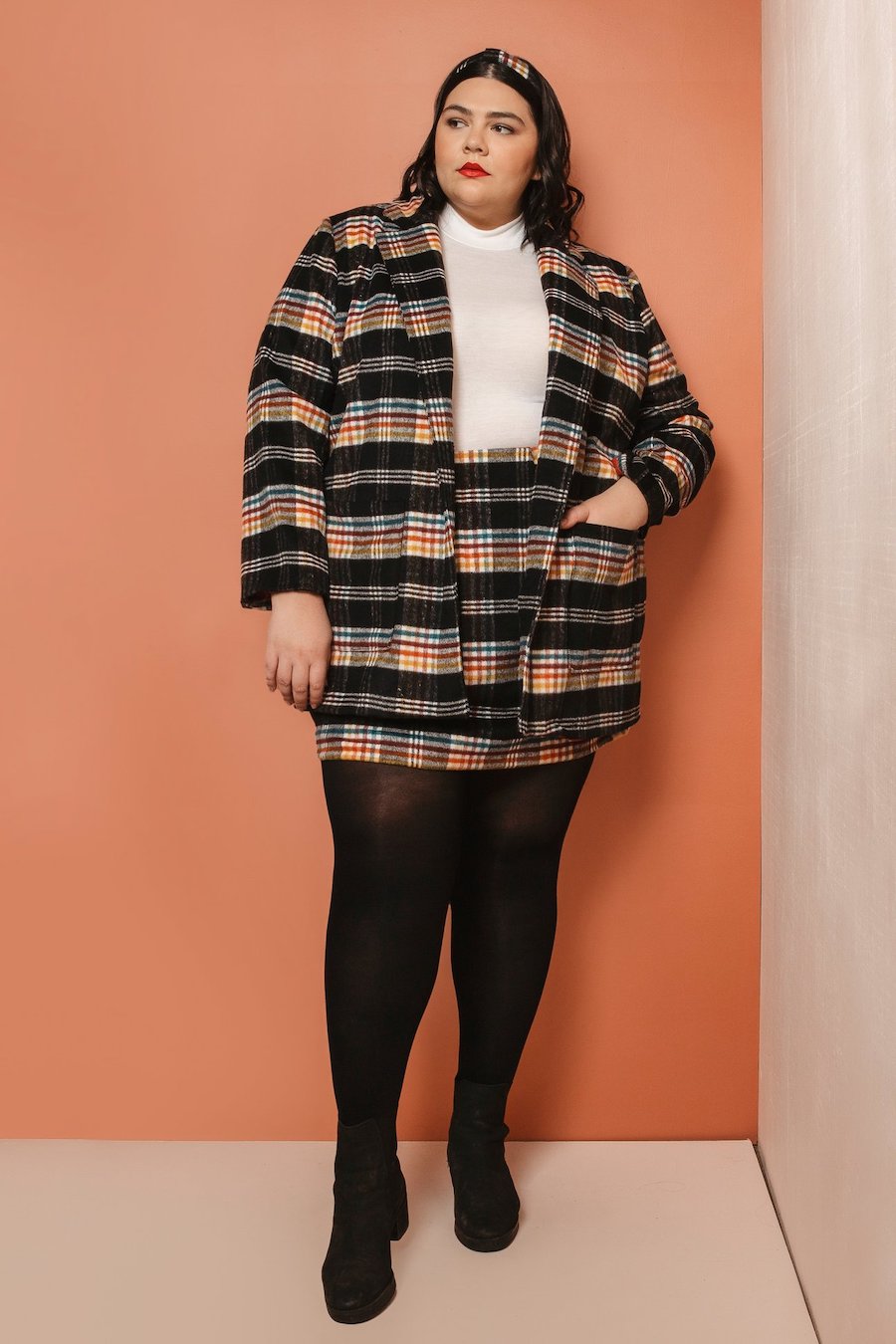 The Heather Blazer Pattern By Friday Pattern Company Model 6