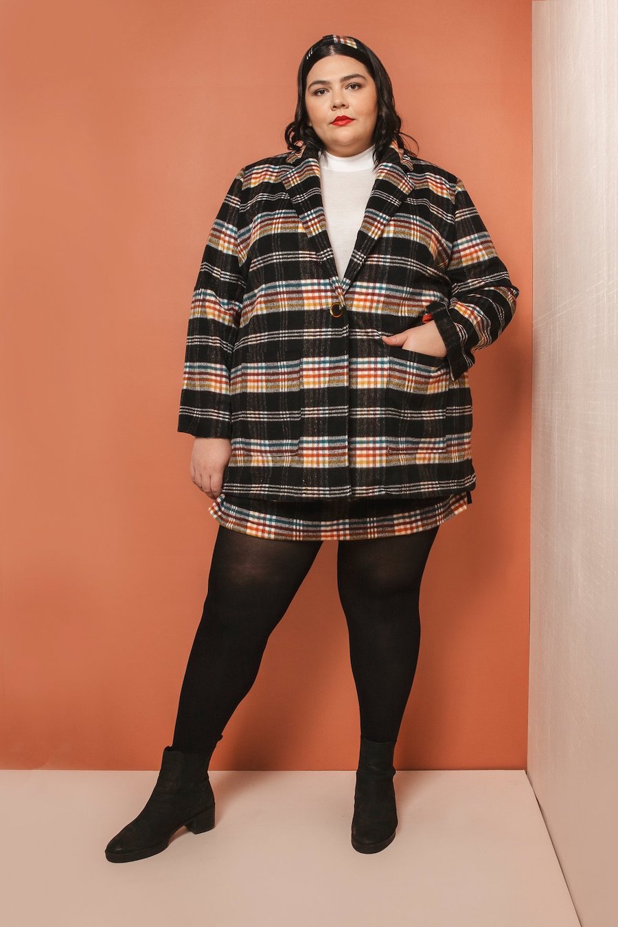 The Heather Blazer Pattern By Friday Pattern Company Model 7