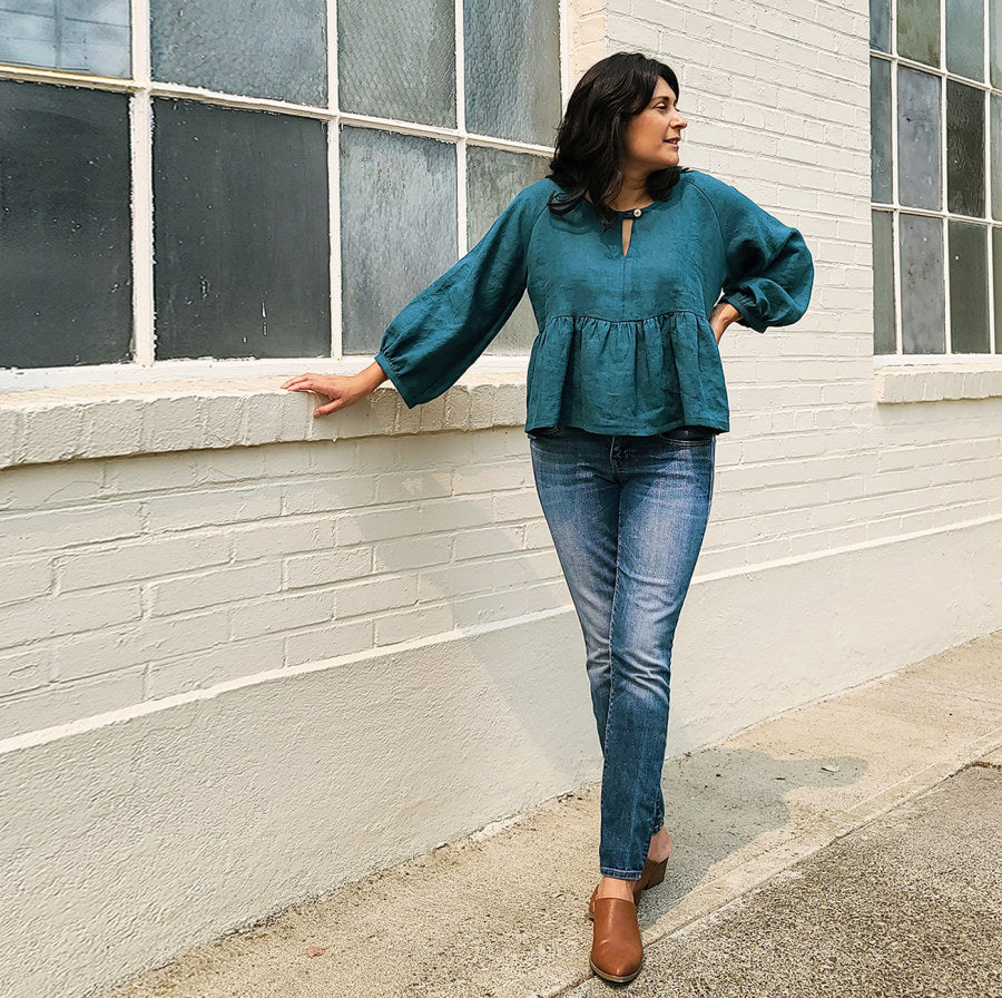 The Romey Gathered Dress And Top Pattern By Sew House Seven 5