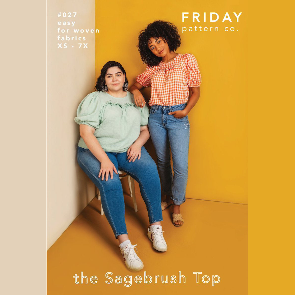 The Sagebrush Top By Friday Pattern Company Front Cover 2