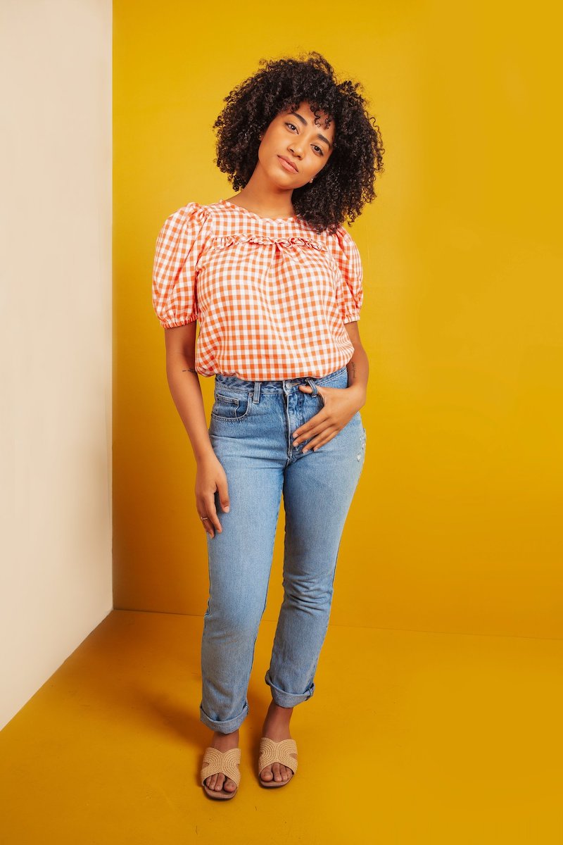 The Sagebrush Top By Friday Pattern Company Model 5