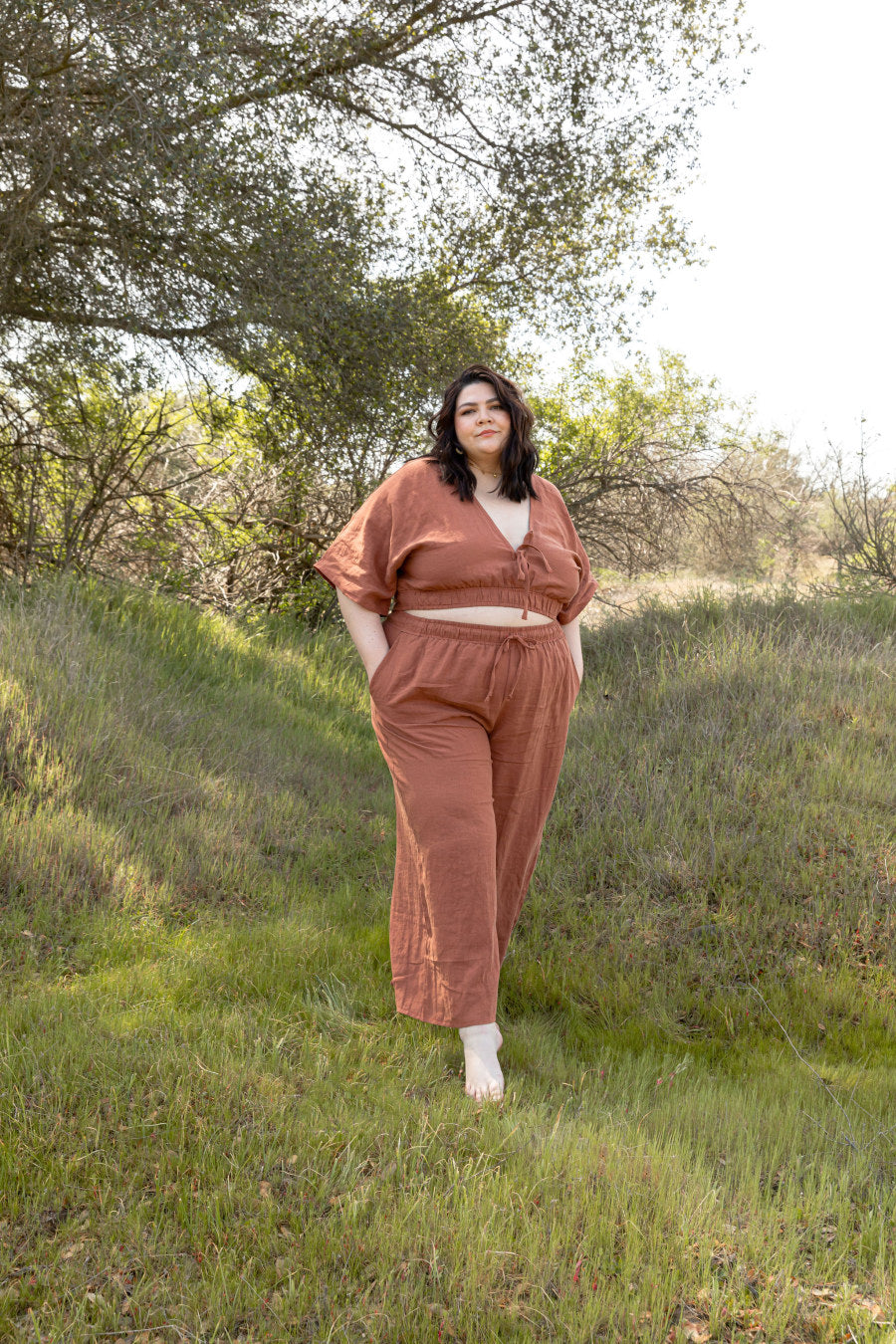 The saguaro top and trouser pattern by friday pattern company 3