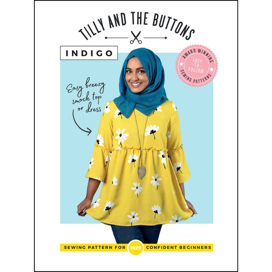Tilly And The Buttons Indigo Top And Dress Pattern Front Cover 08Fc4E3C 55D1 49Ab 8677 274E3814Cda1