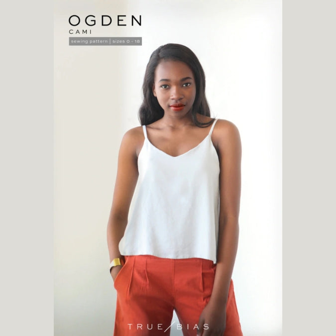 True Bias Ogden Cami Sewing Pattern Sizes 0 18 Cover