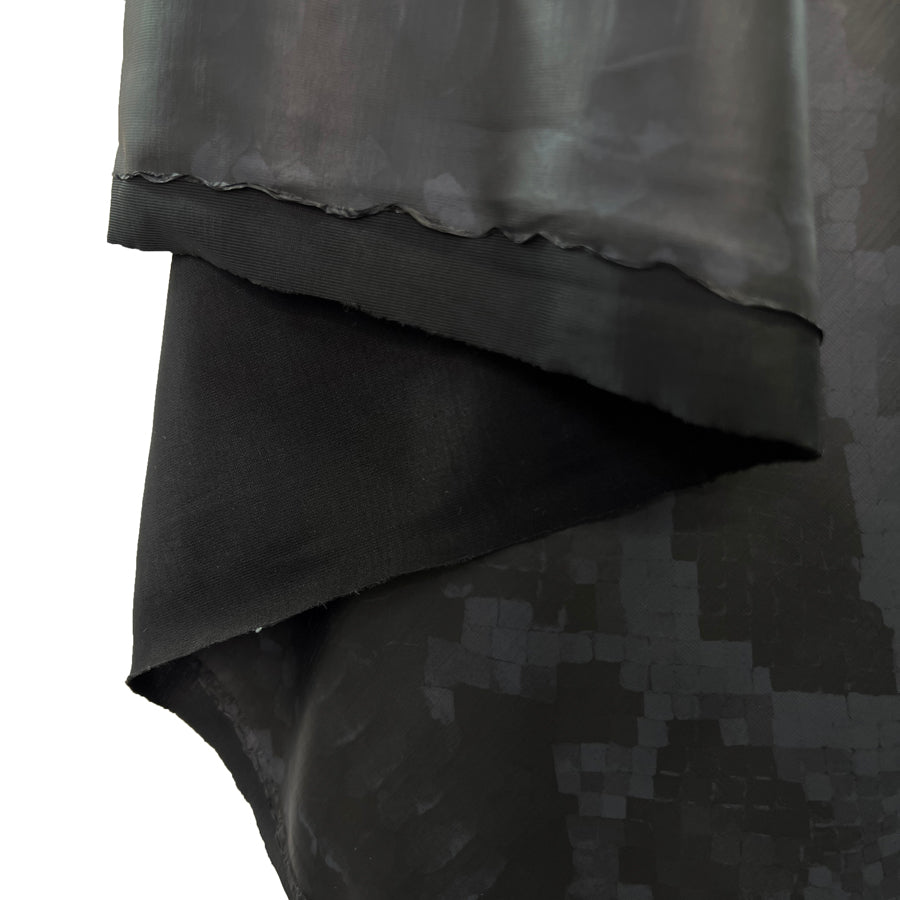 Viper Printed Satin Polyester Animal Skin Dress Fabric Drape