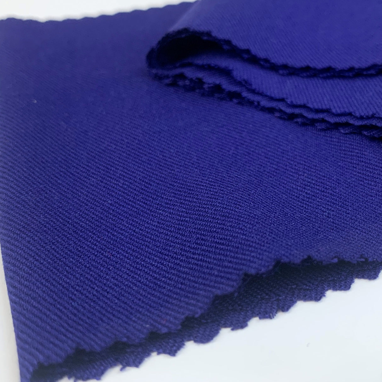Viscose Twill Navy Dress Fabric Cu