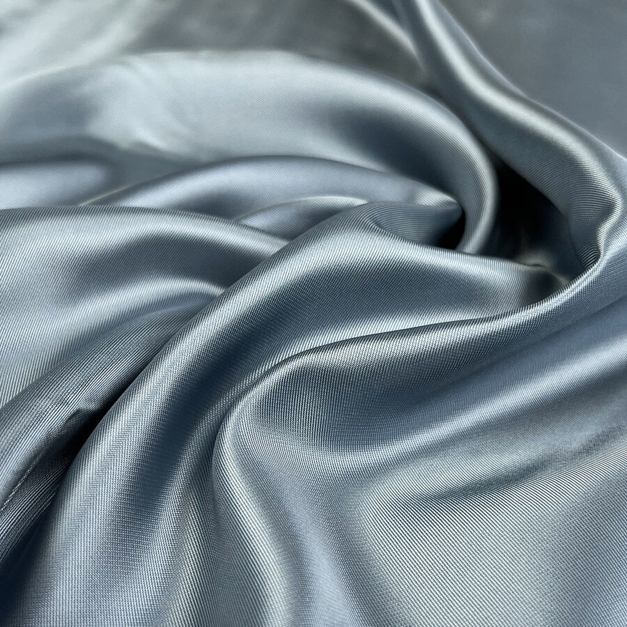Viscose Acetate Lining Sky Blue Woven Tailors Suit Dress Fabric
