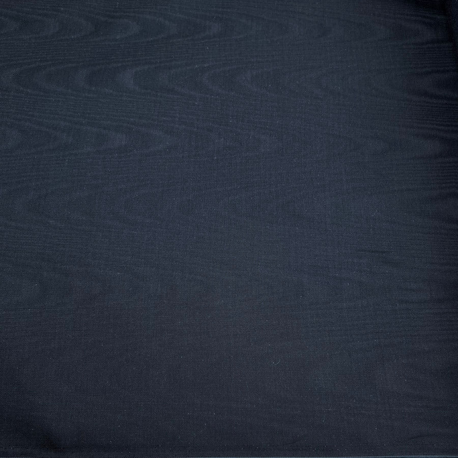 Viscose Fine Rib Trouser Fabric What Goes Around Navy