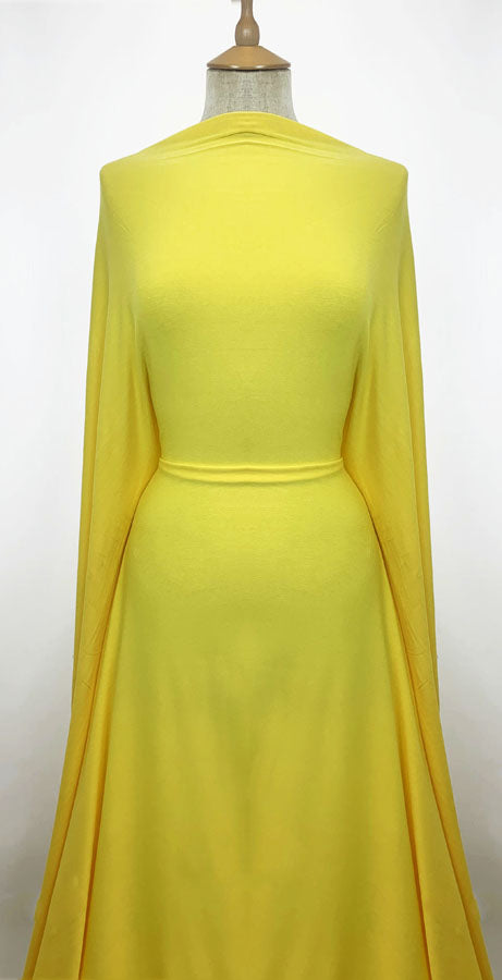 Viscose Jersey Cj Jersey Yellow Dress