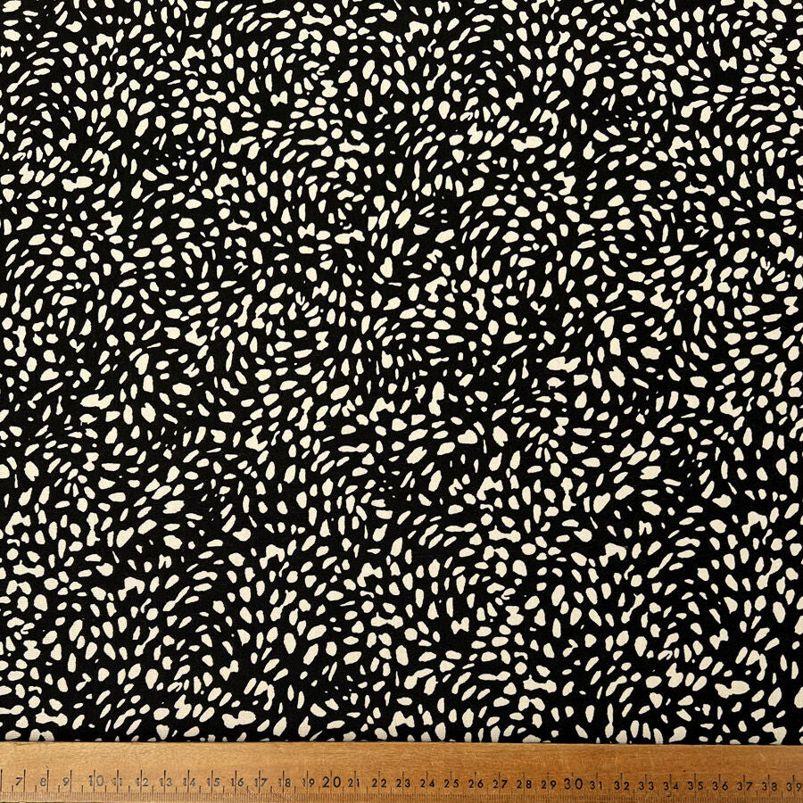 Viscose Jersey Pebble Mix Ruler