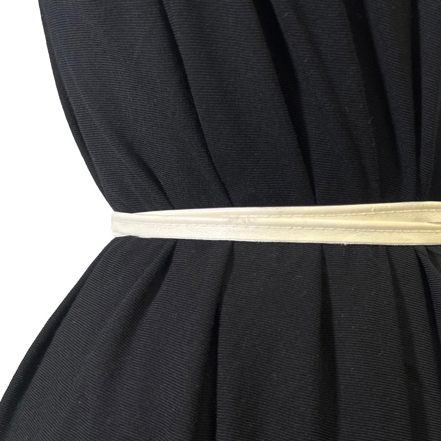 Viscose Twill Black Dress Fabric