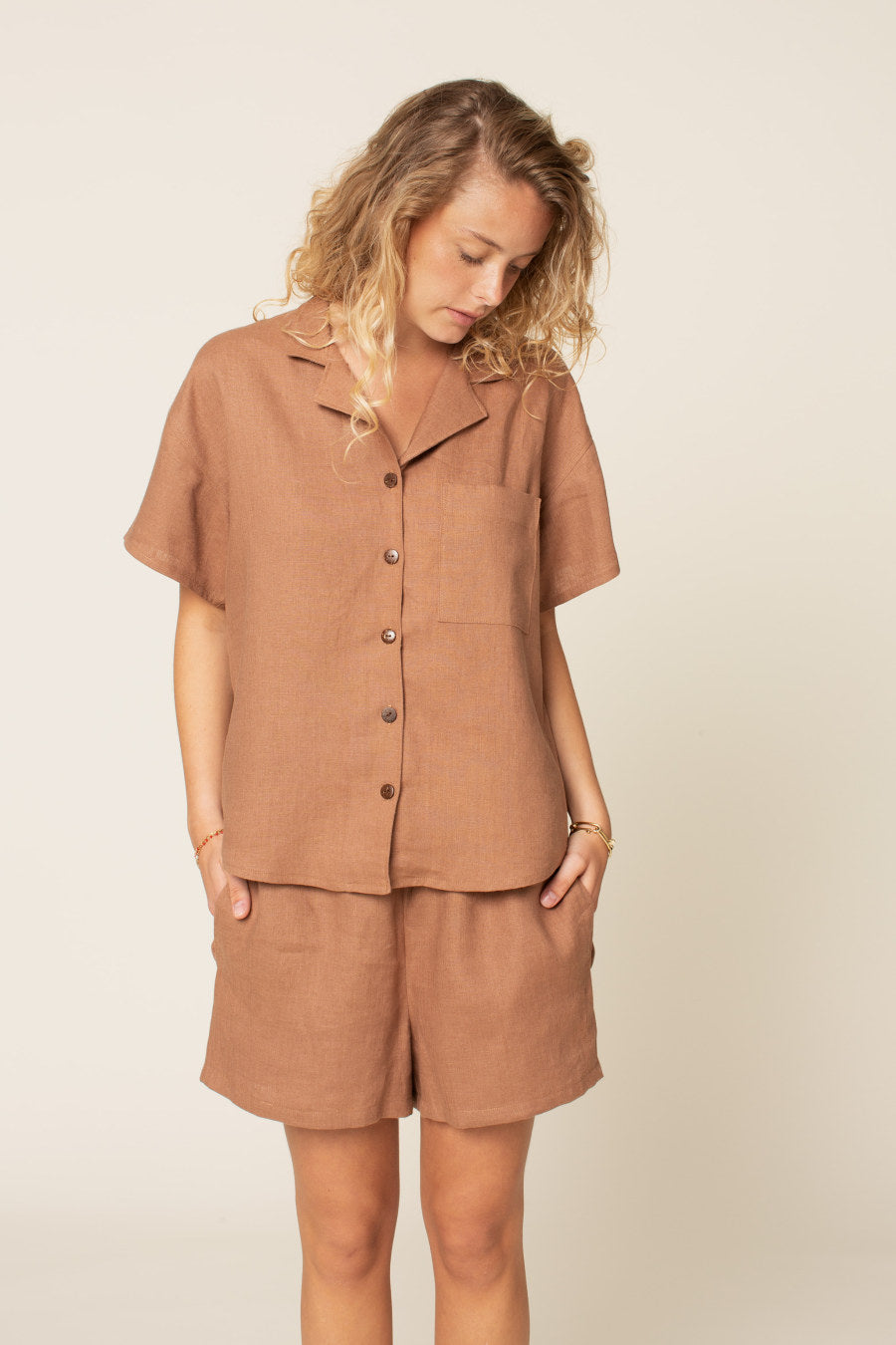 Wardrobe By Me Camp Shirt And Shorts Pattern 1