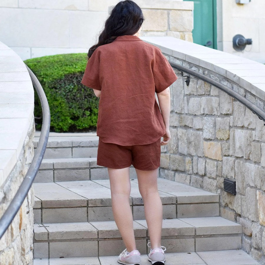 Wardrobe By Me Camp Shirt And Shorts Pattern 4