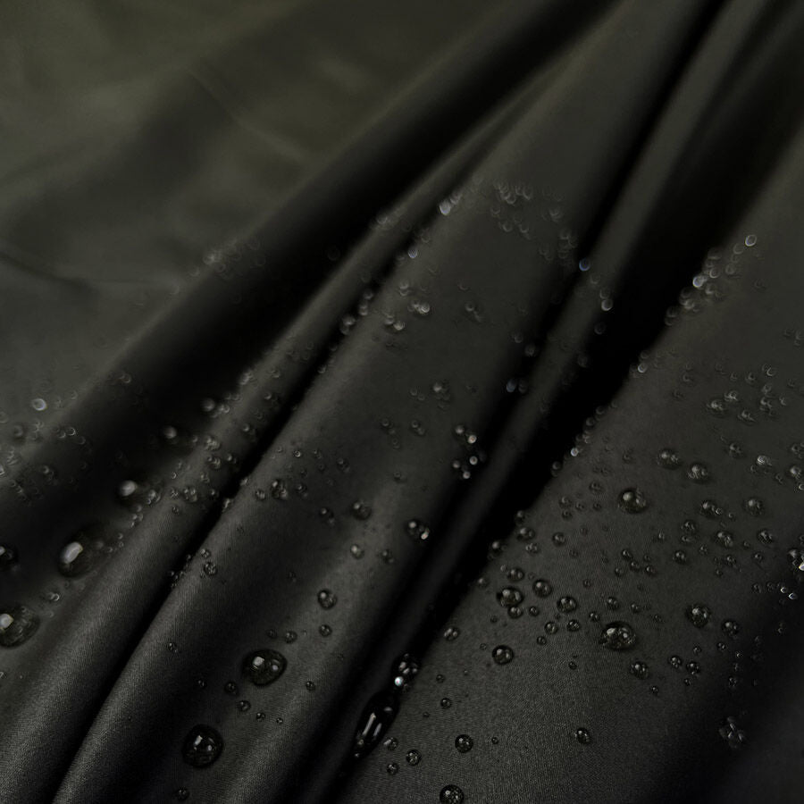 Waxed Cotton Chera 4oz Dark Green British Water Resistant Coating Fabric