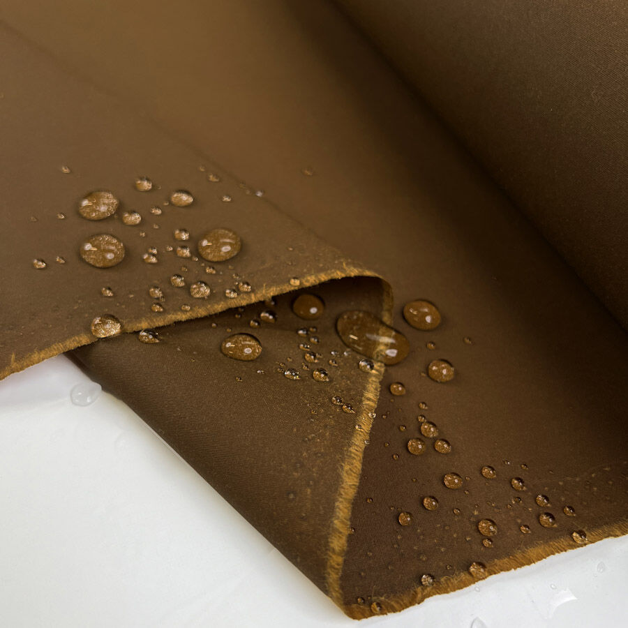 Waxed Cotton Tekwax Evolution 6oz Rich Tan British Water Resistant Coating Fabric