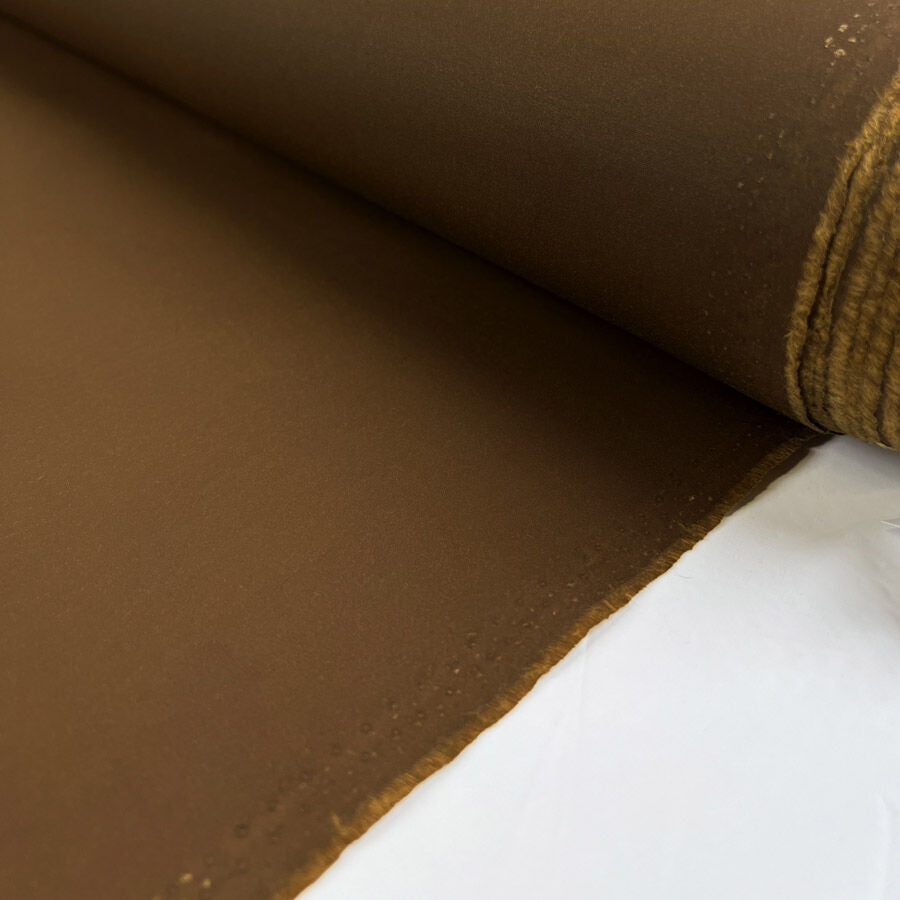 Waxed Cotton Tekwax Evolution 6oz Rich Tan British Water Resistant Coating Fabric Roll