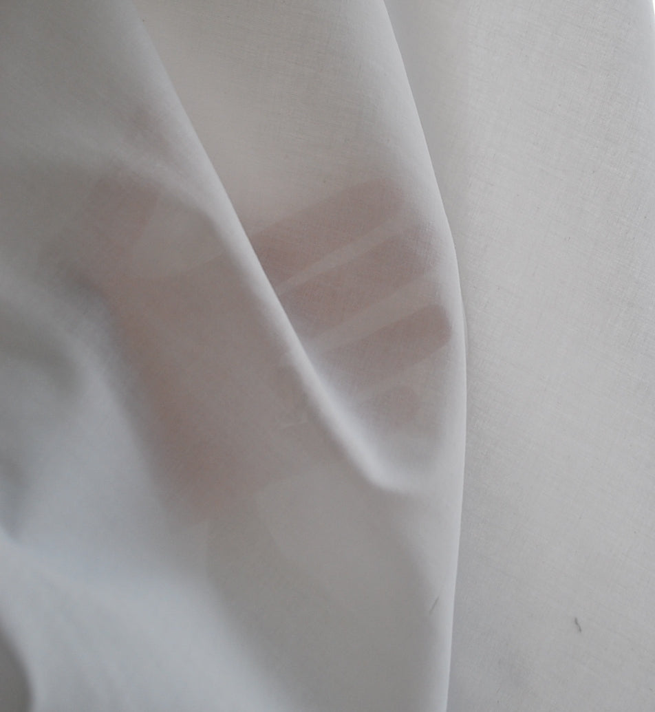 White Cotton Voile Fabric