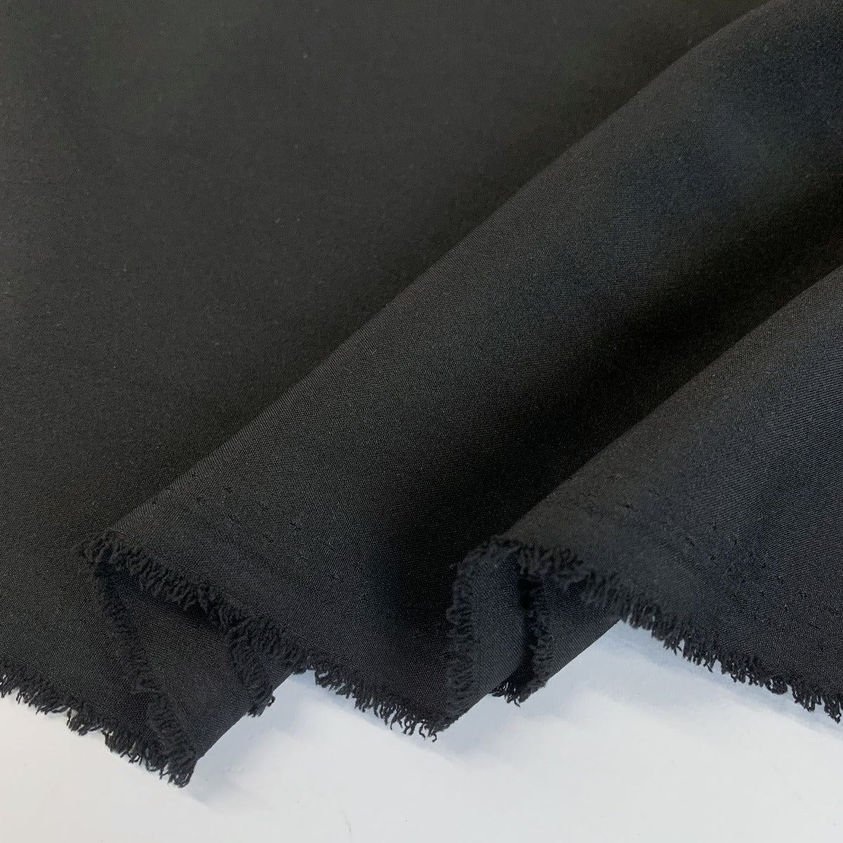 Woven Stretch Lining Black Fold