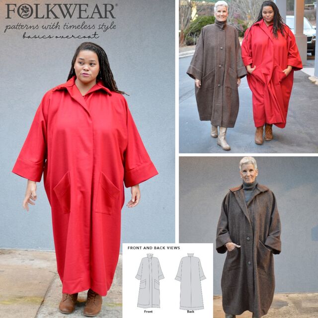 Folkwear Basics overcoat
