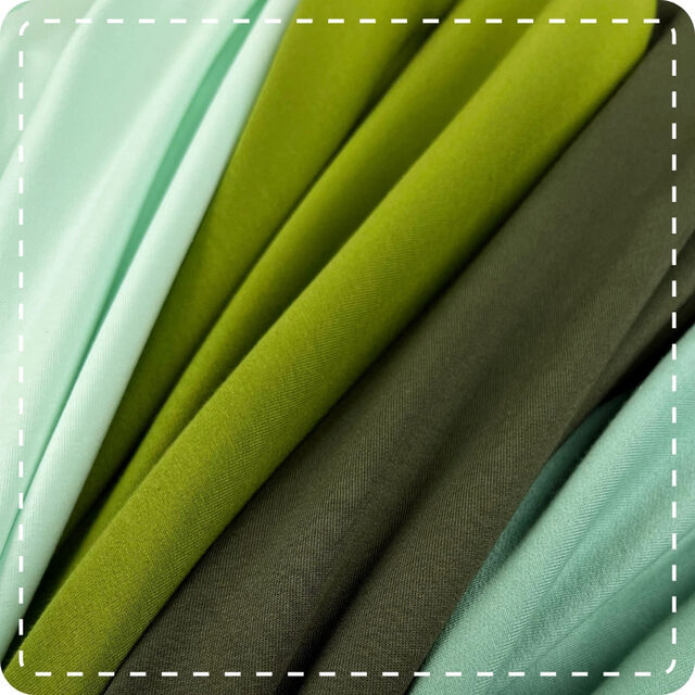 Green French Terry Fabrics