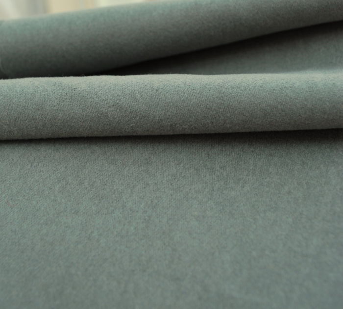 Slate Green Cotton Moleskin Fabric