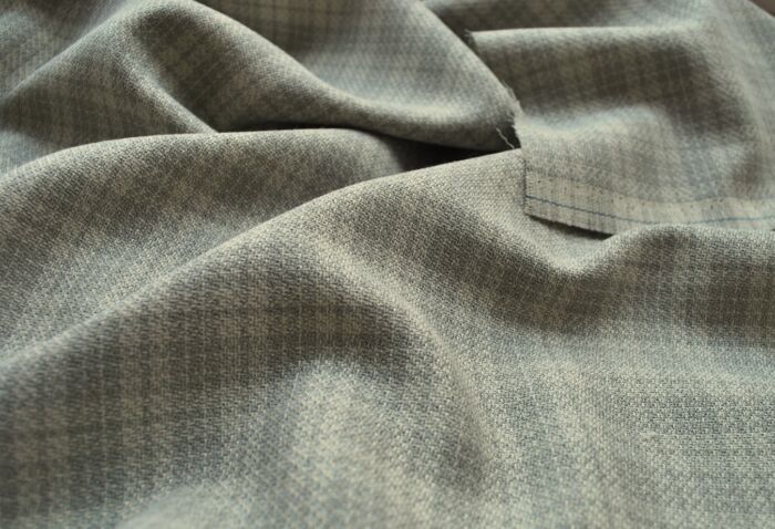 Faint Hearted wool poly lightweight suiting fabric
