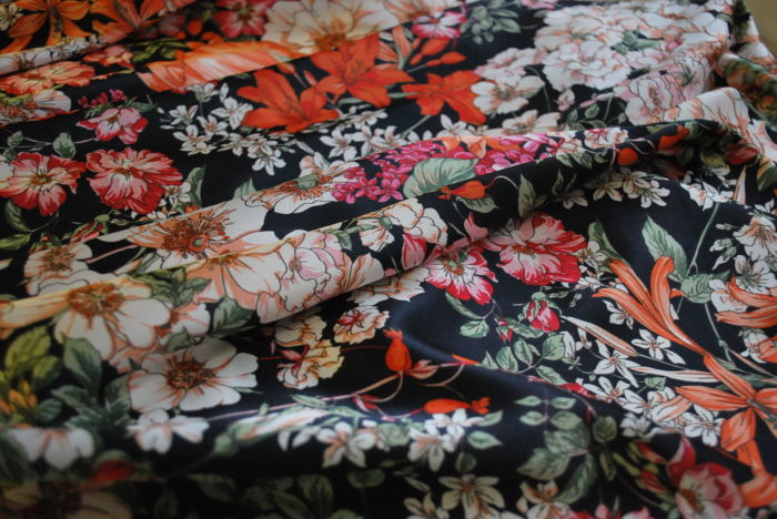Malinky Dress Fabric floral