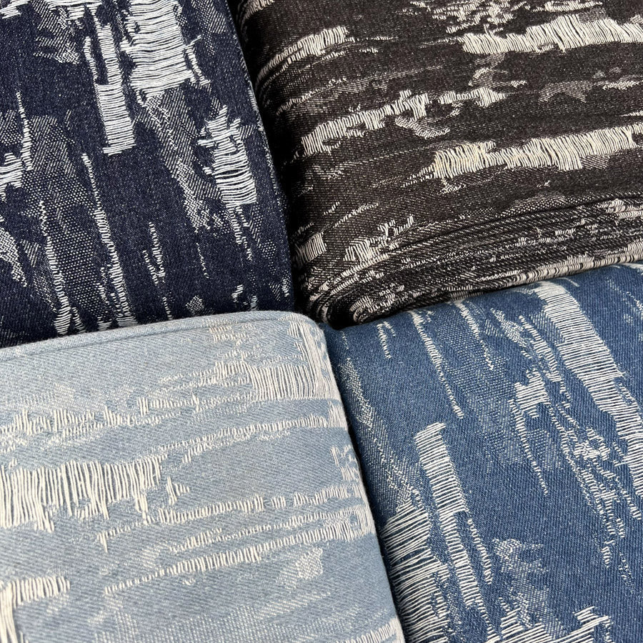 New Season Denim for Dressmaking | New Denim Fabrics Sewing Patterns ...