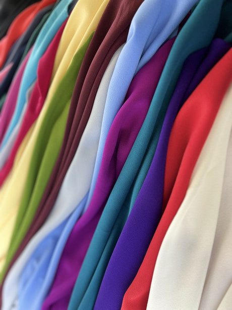 A Guide to Crepe Fabrics: Versatile, Elegant, and Easy to Sew