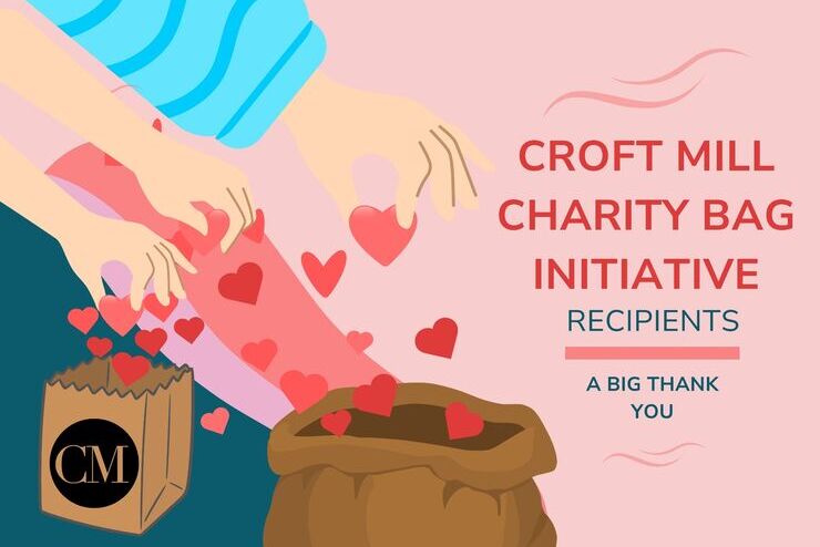Croft Mill Charity Bag Initiative 2024 - Recipients