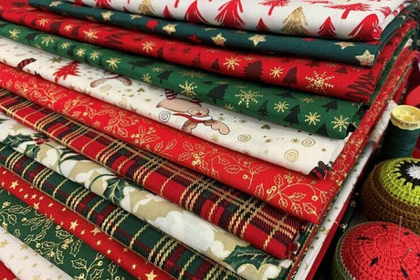 How to Make a Christmas Stocking with our Christmas Fabrics!